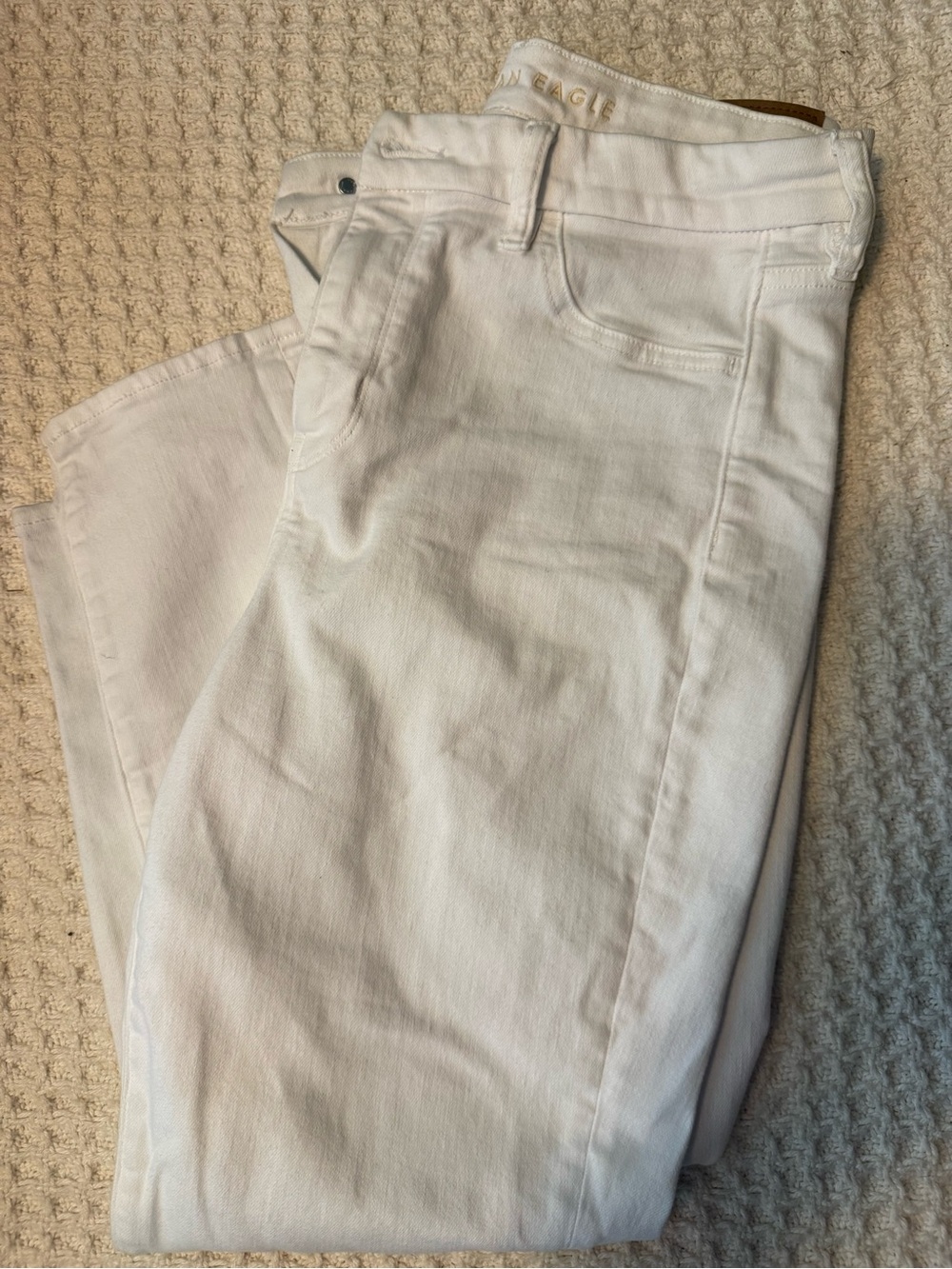 American Eagle Outfitters White Skinny Jeans